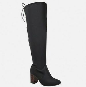 Empire Over The Knee Stretch Boot